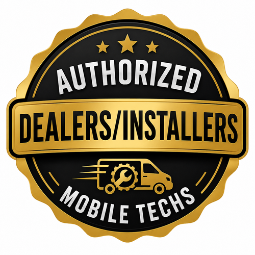 Authorized dealers/installers mobile techs